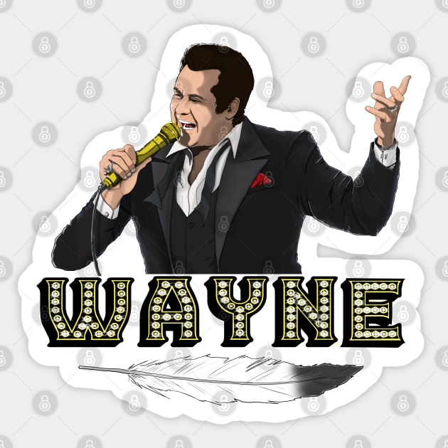 THE WAYNE Sticker by Deadpoolinc